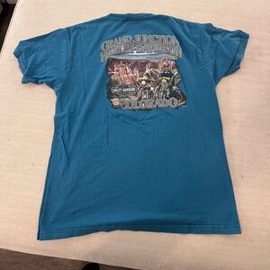 Harley-Davidson Teal Colorado Graphic Tee